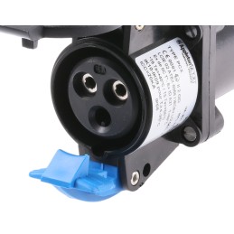 1 pcs - Emerson Network Power Cable Mount 2P + E Industrial Power Socket ATEX, IECEx, Rated At 16A, 200-250 Vac 50/60Hz