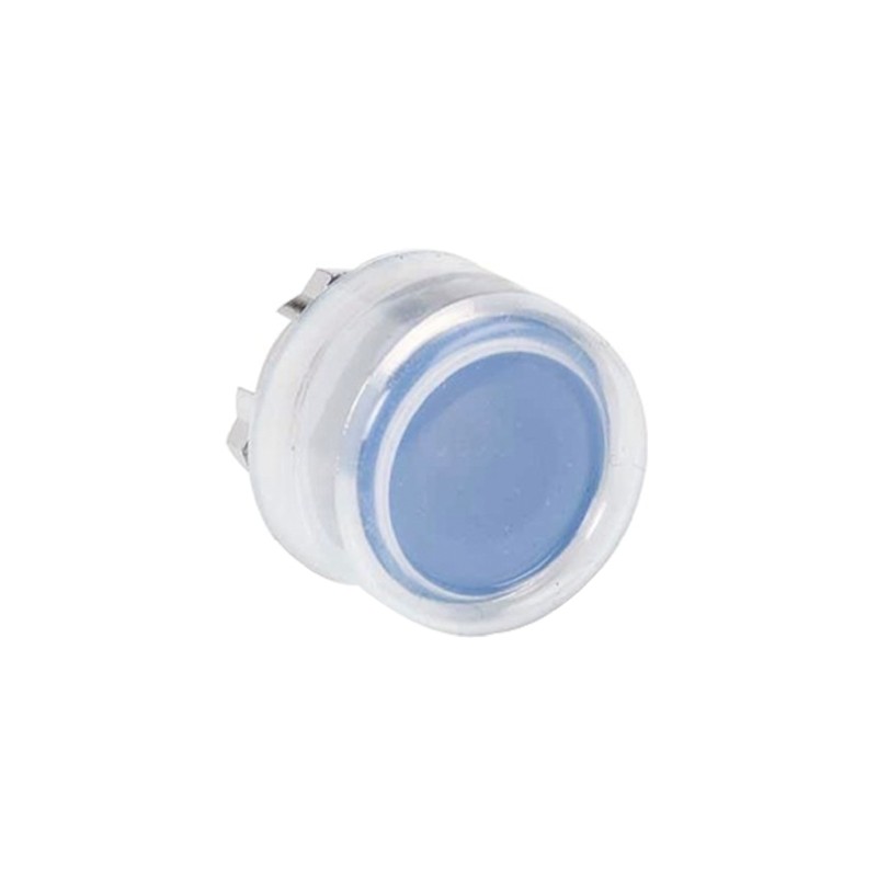 1 pcs - Schneider Electric Harmony XB4 Series Blue Spring Return Push Button Head, 22mm Cutout, IP66, IP67