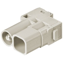 1 pcs - HARTING Heavy Duty Power Connector Module, 70A, Male, Han-Modular Series, 5 Contacts