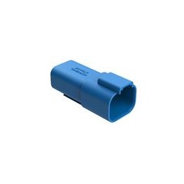 10 pcs : AT04-4P-BLU - Automotive Connectors A SERIES-AT-CONNECTORS