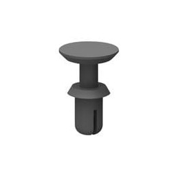 10 pcs : SRH-3570 - Screws & Fasteners Snap Rivet,Knob ,Blk,.177 in-.217 inHld, Snap Rivet,Knob,Black,1K/Bag