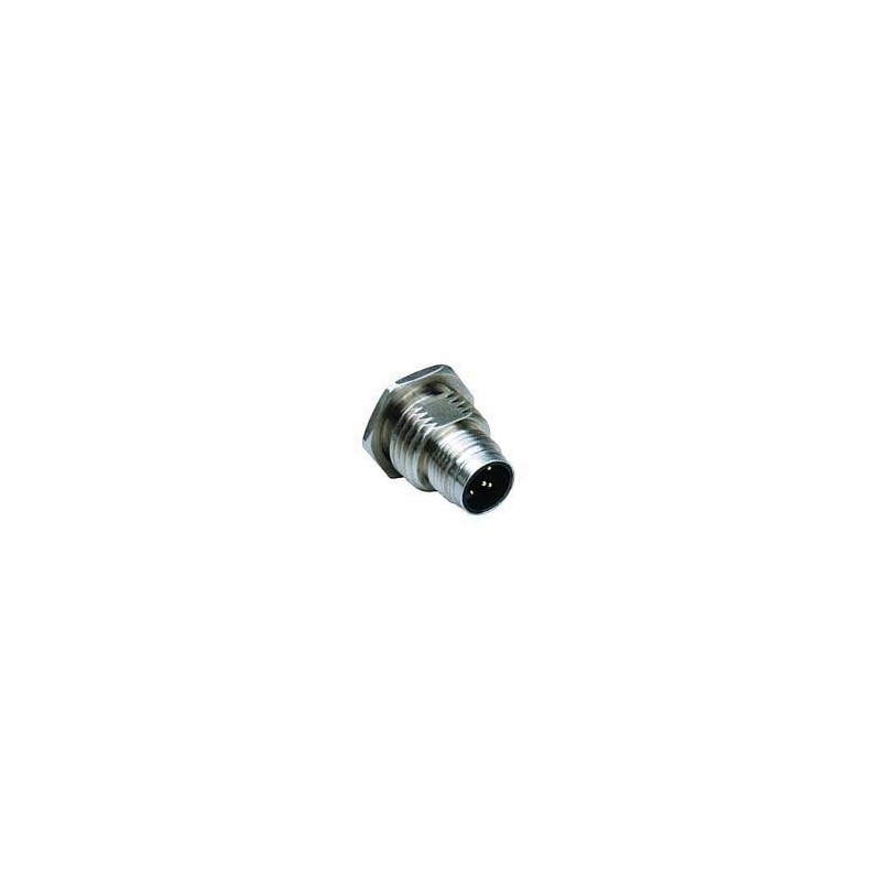 1 pcs - Brad from Molex Circular Connector, 4 Contacts, Panel Mount, M12 Connector, Plug, Male, IP69K, Ultra-Lock Series