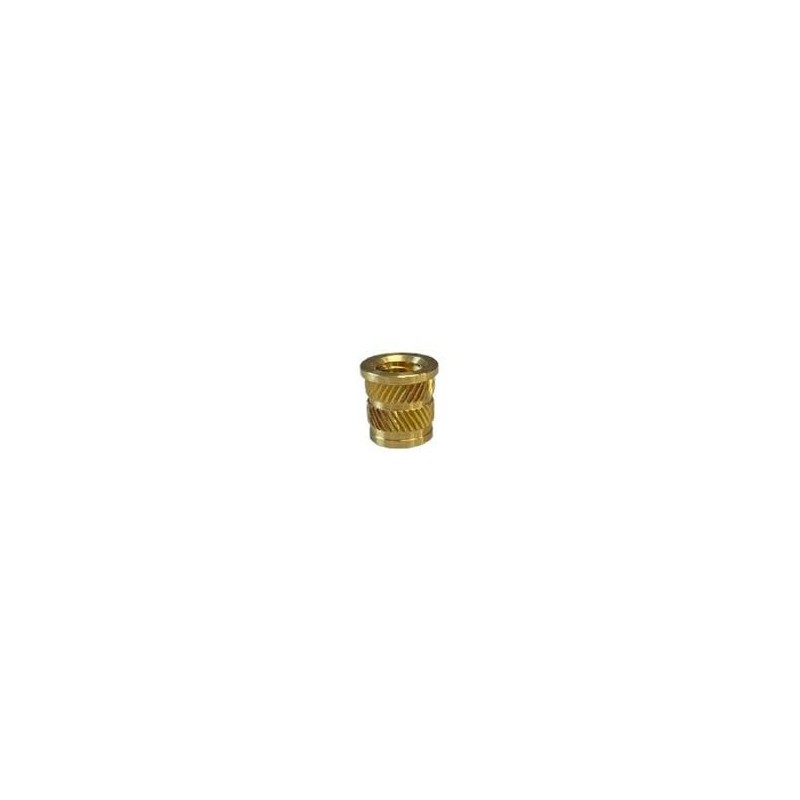 10 pcs : IUTFB-M2.5 - Mounting Fixings HI-TORQUE INSERT, BRASS