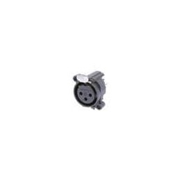 10 pcs : NC3FAAV2 - XLR Connectors 3P FEMALE VERT PIN 1 & GRD SEPARATE
