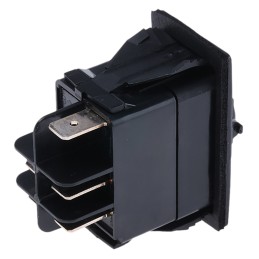 1 pcs - Carlingswitch DPST, Latching Rocker Switch Panel Mount