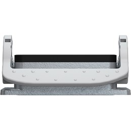 1 pcs - Wieland Bottom BAS GUT GK Heavy Duty Power Connector Housing, 6 Contacts