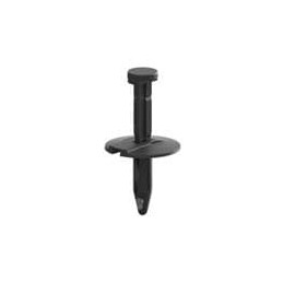 10 pcs : TR-2 - Screws & Fasteners Rivet,Black,.098-.350 in Hold, Rivet,Push,HS Black,1K/Bag