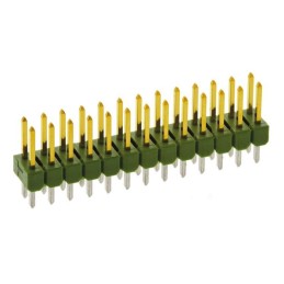 1 pcs - TE Connectivity AMPMODU MOD II Series Straight Through Hole Pin Header, 26 Contact(s), 2.54mm Pitch, 2 Row(s),
