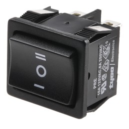 1 pcs - TE Connectivity DPDT, On-Off-(On) Rocker Switch Panel Mount