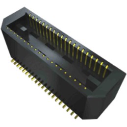 1 pcs - Samtec BTE Series Vertical Surface Mount PCB Header, 80 Contact(s), 0.8mm Pitch, 2 Row(s), Shrouded