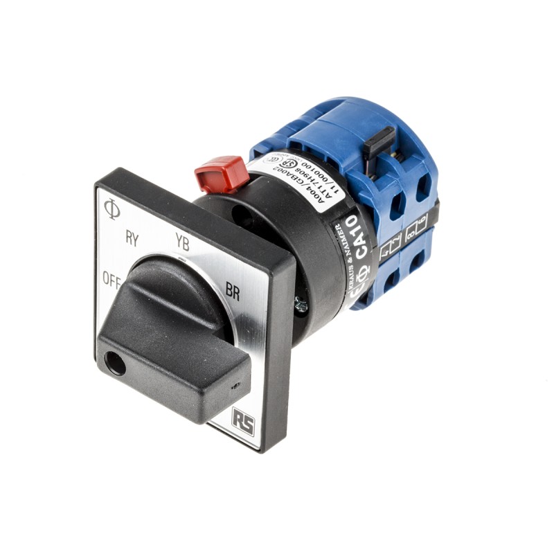 1 pcs - Kraus & Naimer, 3P Voltmeter Cam Switch