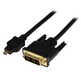 1 pcs - StarTech.com 1920 x 1200 Male Micro HDMI to Male DVI-D Single Link Cable, 1m