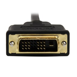 1 pcs - StarTech.com 1920 x 1200 Male Micro HDMI to Male DVI-D Single Link Cable, 1m