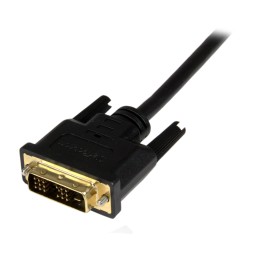 1 pcs - StarTech.com 1920 x 1200 Male Micro HDMI to Male DVI-D Single Link Cable, 1m