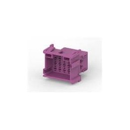 10 pcs : 1-967628-1 - Automotive Connectors 15P 2TAB PLUG PURPLE CONNECTOR HOUSING