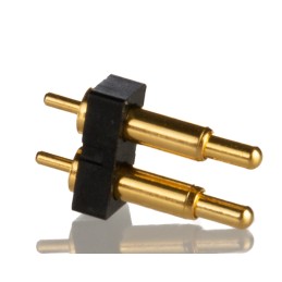 1 pcs - RS PRO Straight Through Hole PCB Connector, 2 Contact(s), 2.54mm Pitch, 2 Row(s), Unshrouded