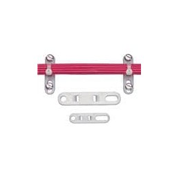 10 pcs : TP2-M - Cable Tie Mounts Cable Tie Plate 10 Scrw (M5) M-S Tie
