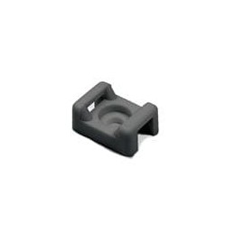 10 pcs : CTM40M4 - Cable Tie Mounts CTM4 MOUNT BLK T120 .25 SCREW