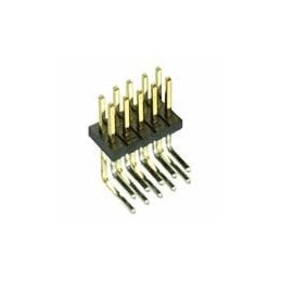 10 pcs : M50-3900542 - Headers & Wire Housings 5+5 DIL PIN HDR HORIZ Au/Sn