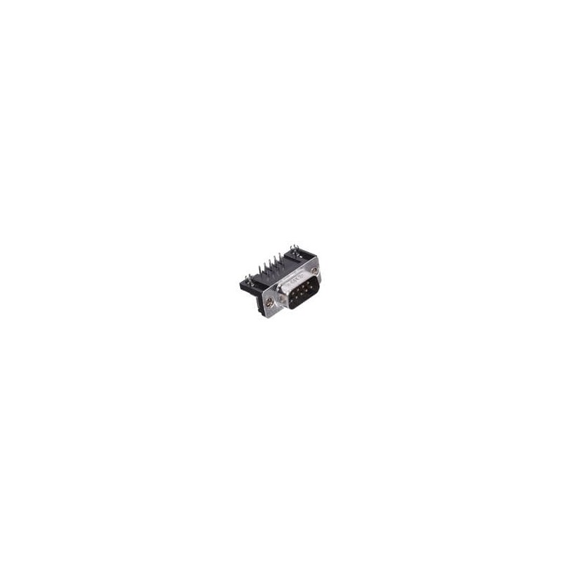 10 pcs : L717SDE09PA4CH4R - D-Sub Standard Connectors 9P Sz E Std Density Pin Rear Insert 4-40