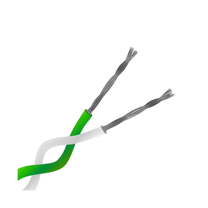 1 pcs - RS PRO Type K Thermocouple Wire, 10m, PFA Insulation, +260°C Max, 1/0.2mm