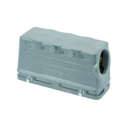 1 pcs - Amphenol Industrial C146 Heavy Duty Power Connector Hood, M25 Thread
