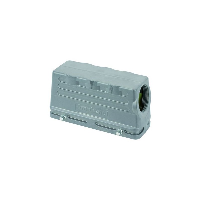 1 pcs - Amphenol Industrial C146 Heavy Duty Power Connector Hood, M25 Thread