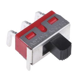1 pcs - RS PRO PCB Slide Switch SPDT Latching 5 A @ 28 V dc Side