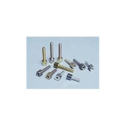 10 pcs : 4750-6 - Screws & Fasteners 1/2 X 3/16 4-40 HEX JACK SCREW