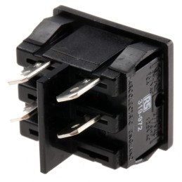 1 pcs - Arcolectric (Bulgin) Ltd DPST, On-Off Rocker Switch Panel Mount