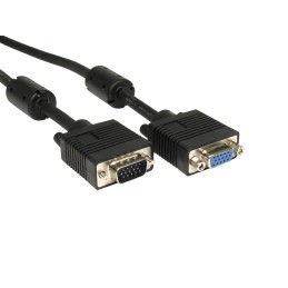 1 pcs - RS PRO Male VGA to Female VGA Cable, 3m