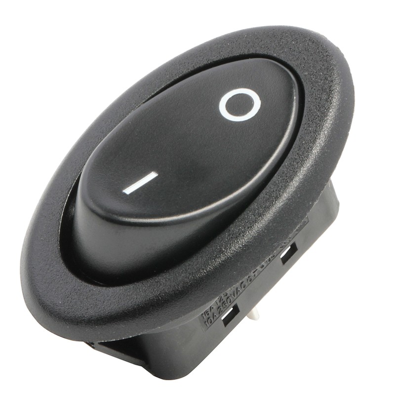 1 pcs - RS PRO SPST, Latching Rocker Switch Panel Mount