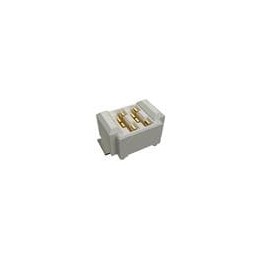 10 pcs : 10159561-200121RLF - Board to Board & Mezzanine Connectors Powerstak Vertical R eceptacle 2pos