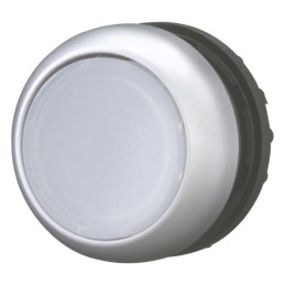 1 pcs - Eaton RMQ Titan M22 Series White Illuminated Momentary Push Button Head, 22mm Cutout, IP69K