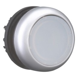 1 pcs - Eaton RMQ Titan M22 Series White Illuminated Momentary Push Button Head, 22mm Cutout, IP69K