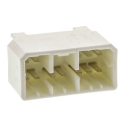 1 pcs - TE Connectivity MULTILOCK 070 Series Straight Through Hole Mount PCB Socket, 12-Contact, 2-Row, 3.5mm Pitch, Solder