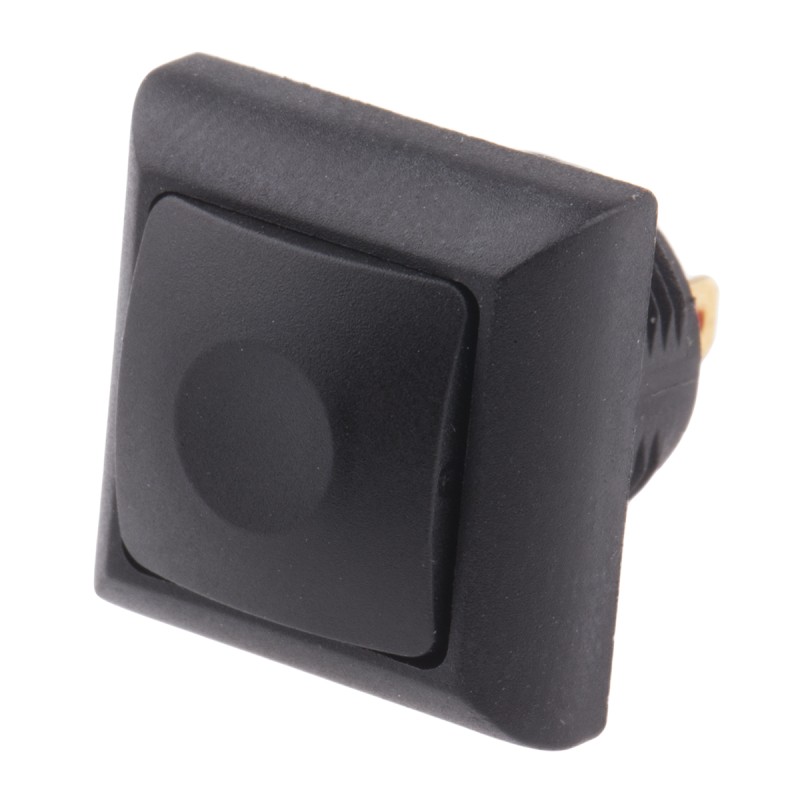 1 pcs - RS PRO Push Button Switch, On-(Off), Panel Mount, 13.6mm Cutout, SPST, 30V dc, IP67