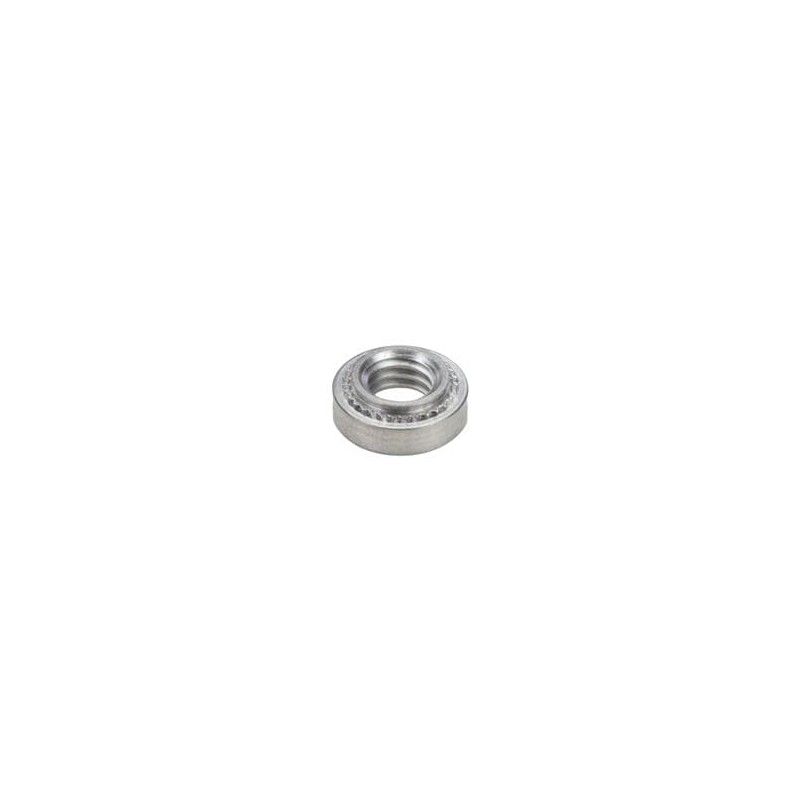 10 pcs : SH-M6-2X - Mounting Fixings NUT, PLAIN, STEEL, HARD PANEL