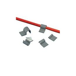 10 pcs : A1C25-A-C8 - Cable Mounting & Accessories .25 'J' Clip