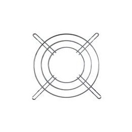 10 pcs : G109-3A - Fan Cords & Accessories Fan Finger Guard for 120mm Fan, Steel, Bright Nickel Chrome