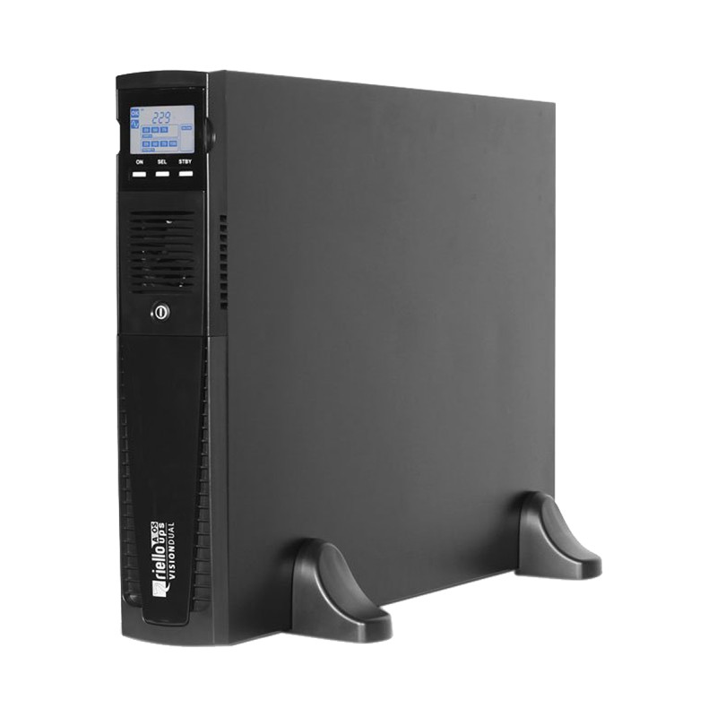 1 pcs - Riello 220 - 240V ac Input Rack Mount, Stand Alone Uninterruptible Power Supply, 1500VA (1.35kW), Vision Dual