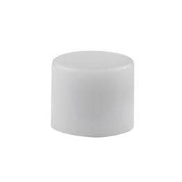 10 pcs : AT442B - Switch Bezels / Switch Caps RND CAP FOR SB WHITE