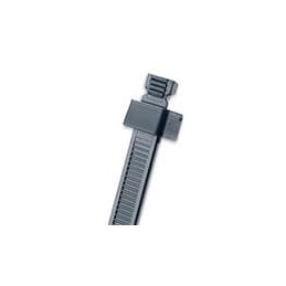 10 pcs : SST4S-M0 - Cable Ties RELSABLE NYL WR 15 BLK