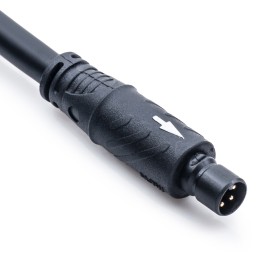 1 pcs - Amphenol Industrial Straight Female 3 way HS-Lok D Size to Unterminated Sensor Actuator Cable, 1m