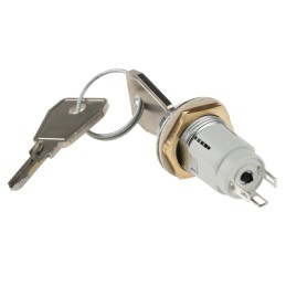 1 pcs - IP66, IP67 Key Switch, SPDT, 5 A@ 115 V ac 2-Way Random-Key