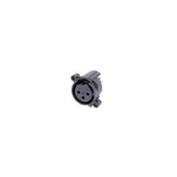 10 pcs : NC3FAAV-0 - XLR Connectors 3P FEMALE VERT NO LATCH OR GROUND
