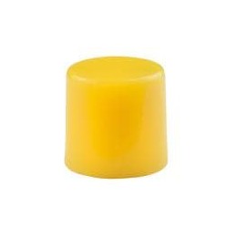 10 pcs : AT443E - Switch Bezels / Switch Caps .315' DIA YELLOW CAP FOR EB, M2B & MB20