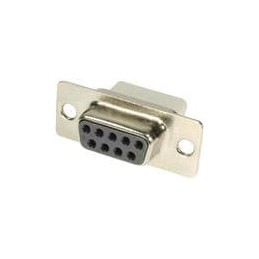 10 pcs : 09670094701 - D-Sub Standard Connectors 9P FEMALE CRIMP NO CONTACTS