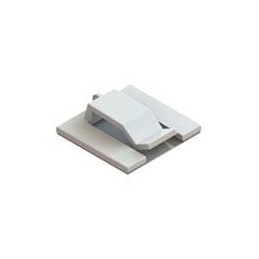 10 pcs : CFCCS-8-01A - Cable Mounting & Accessories Clamp,Flat,Adh Mnt,Natural, Clamp,Flat,Adh Mount,Natural