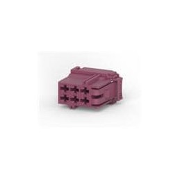 10 pcs : 5-968970-1 - Automotive Connectors AMP MCP 2.8 HSG 6POS 2.LOCKING